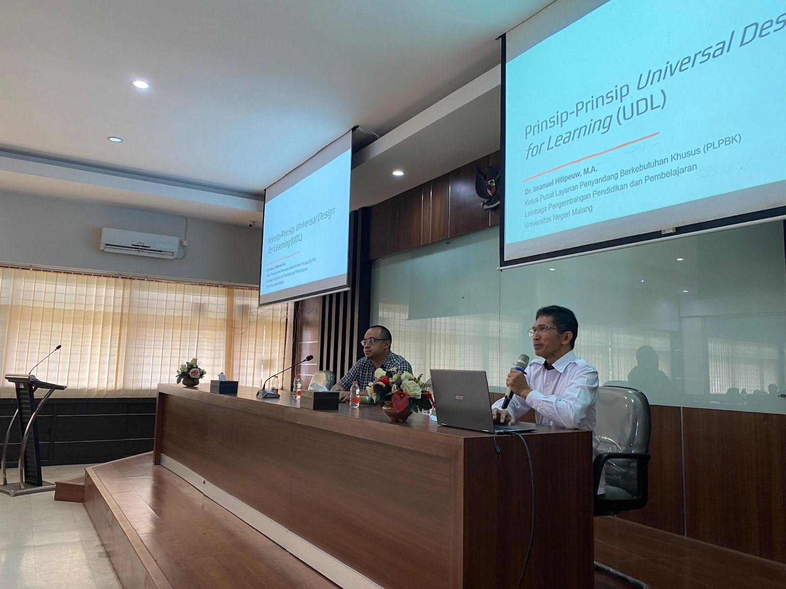 Lokakarya Optimalisasi Teknologi Asistif Tingkatkan Pelayanan MBK di Universitas Negeri Malang